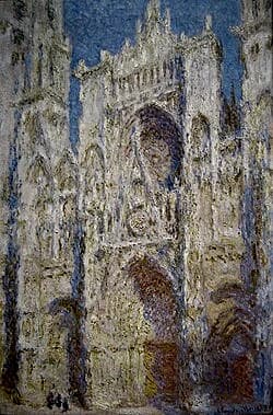 New work: Rouen Cathedral, West Facade, Sunlight